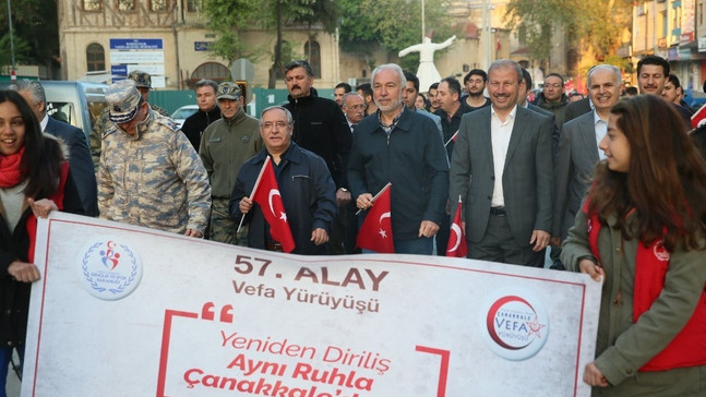 Kütahya’da ’vefa’ yürüyüşü
