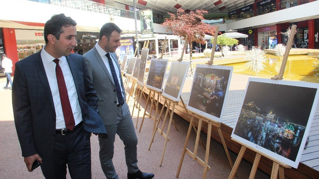 Çanakkale’de ’Şehrin Işıkları’ sergilendi
