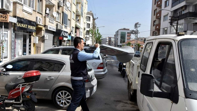 Aliağa’da yol ve kaldırım işgaline geçit yok
