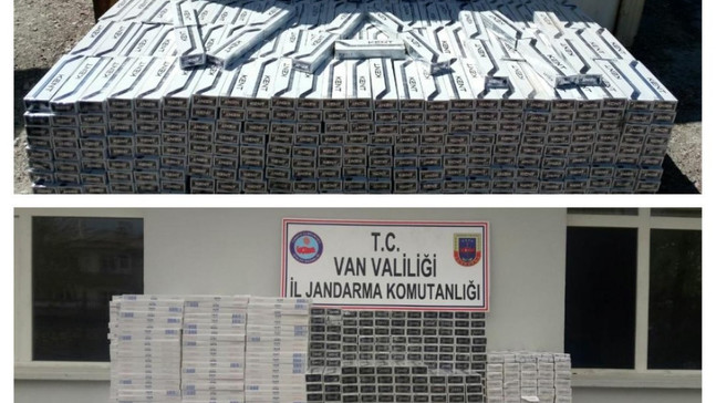 Jandarma 6 ilçede 37 bin 330 paket kaçak sigara ele geçirdi
