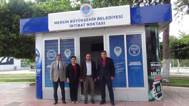 Mersin Büyükşehir Belediyesi, Silifke’de irtibat noktası açtı
