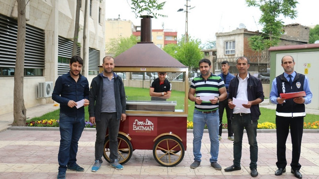 Batman Belediyesinden seyyar ızgara arabaları
