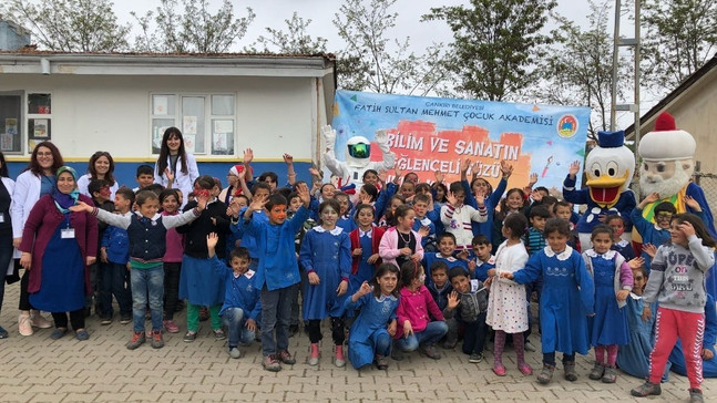 Mobil Akademi Ünür köyünde
