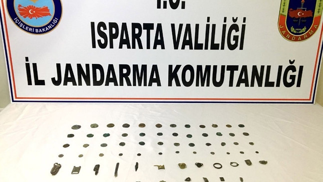 Isparta’da Roma dönemine ait sikke ele geçirildi
