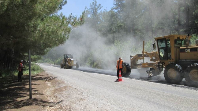 Zorkun Yaylası yolu yeni sezona hazır
