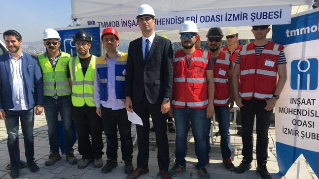 İzmir’de İş Kazası Kurtarma Tatbikatı
