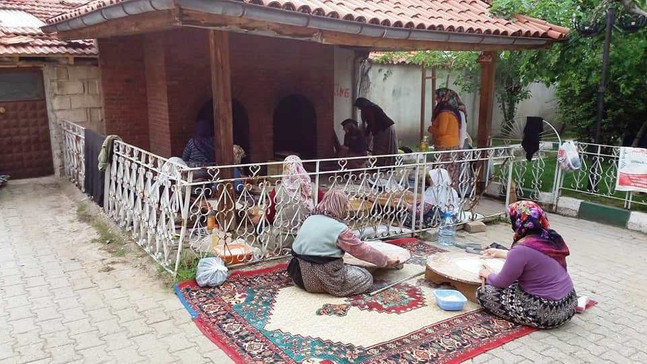 Hisarcık’ta gözleme hayrı
