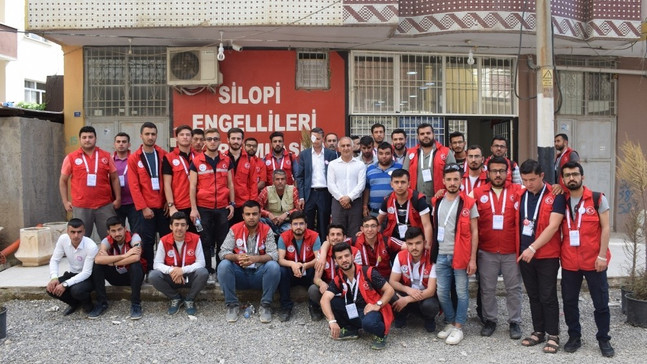 Damla gençleri Silopi’de
