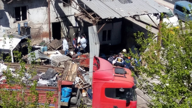 Gaziantep’te tüp patlaması: 1 ölü