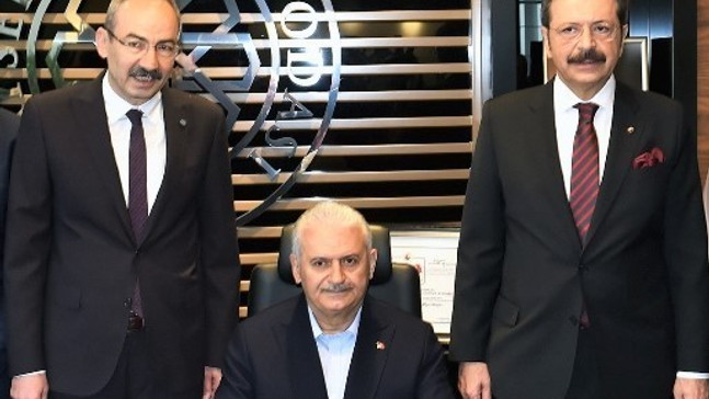 Gülsoy “Kayseri Ticaret Odası tarihinde ilk defa odamızı bir Başbakan ziyaret etti”
