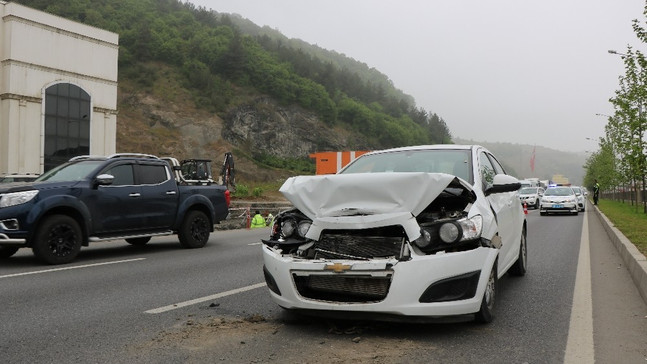 Samsun’da trafik kazası: 1 yaralı
