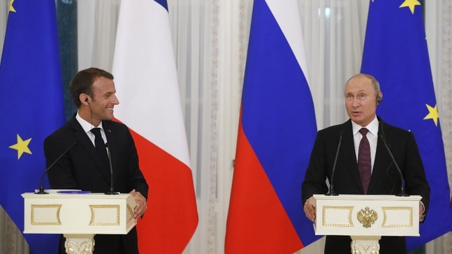 Putin ve Macron’dan ortak basın toplantısı