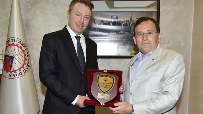 Avustralya’nın Türkiye Büyükelçisi Brown Trabzon’da

