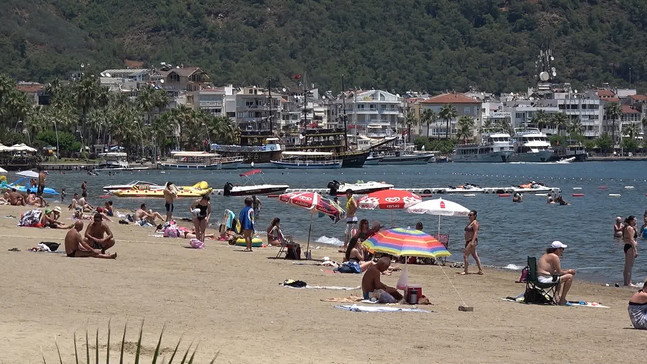 Marmaris'te yaz bir başka güzel