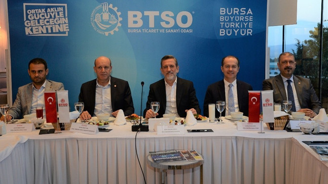 BTSO Başkanı İbrahim Burkay:
