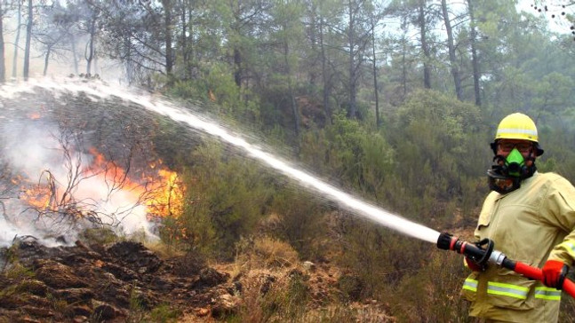 Bodrum’daki yangın kontrol altına alındı