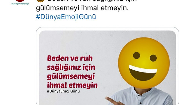 Sağlık Bakanlığından sağlıklı emojiler