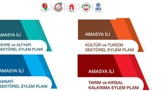 Samsun ve Amasya Kalkınma Sektörel Eylem Planları tamamlandı.
