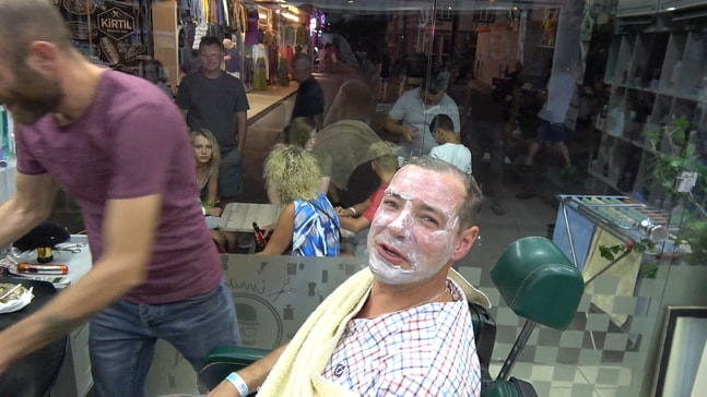 Turistler Türk tıraşını sevdi
