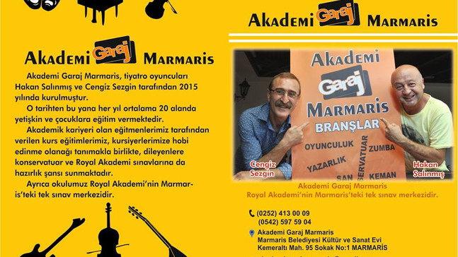 Marmaris'te sanata açılan pencere: Akademi Garaj