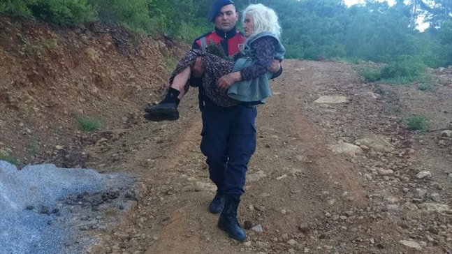 Marmaris'te 103 Yaşındaki Kadın, Yaralı Halde Bulundu