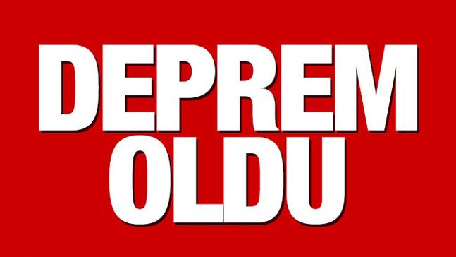 Muğla'da  deprem  Kandilli Rasathanesi duyurdu