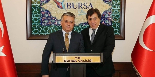 Vali Yazıcı’dan Bursa Valisi Küçük’e ziyaret
