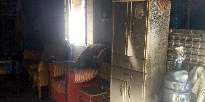 Ayvalık’ta depoda çıkan yangın korkuttu
