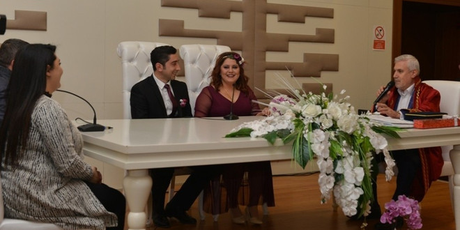 Sevgililer Günü’nde Nilüfer’de “evet” dediler
