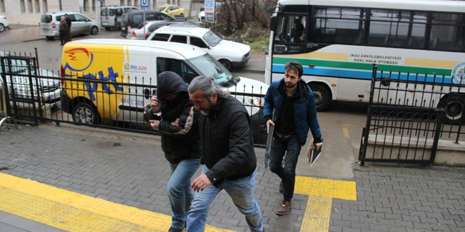 Pompalı tüfekle mağazayı basan zanlı adliyeye sevk edildi
