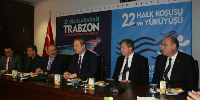 Trabzon uluslararası yarı maratona hazır
