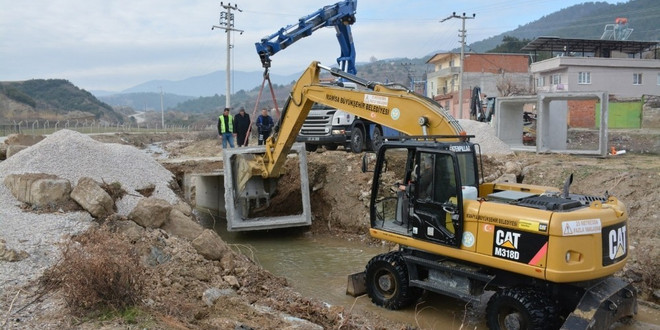 Taşkınlar için önlem alınıyor
