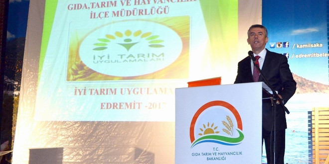 Edremit’te üreticilere iyi tarım anlatıldı
