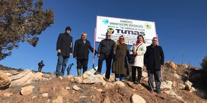 Korkuteli’de maden sahaları yeşilleniyor
