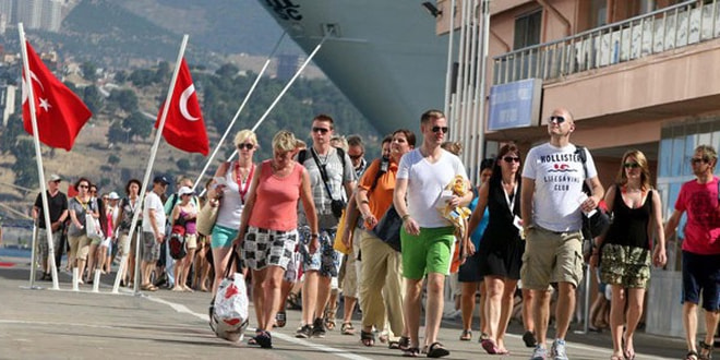 Türkiye’yi ziyaret eden yabancı sayısı Şubat’ta azaldı