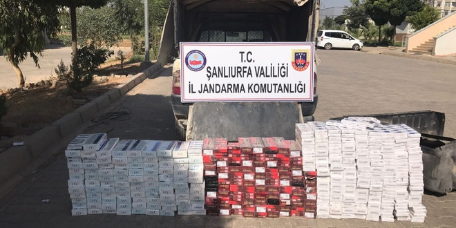 18 bin paket kaçak sigara ele geçirildi