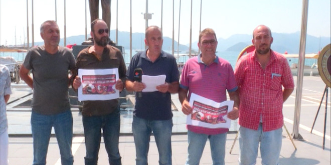 Marmaris'te Arakan'daki katliama tepki