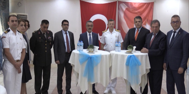 Marmaris'te bayramlaşma töreni