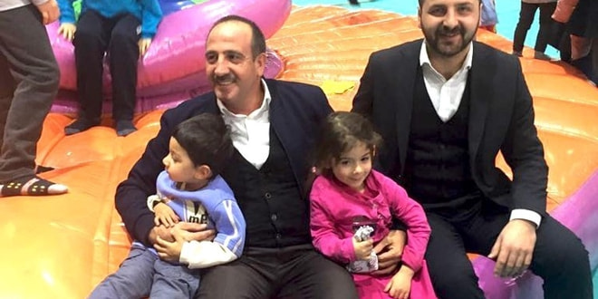 Başkan Fatih Duruay çocuklarla buluştu
