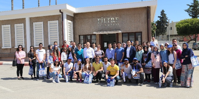 Fırat Üniversitesi öğrencileri MESKİ tesislerini gezdi
