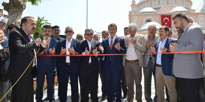 Sümbüllük Camii ibadete açıldı
