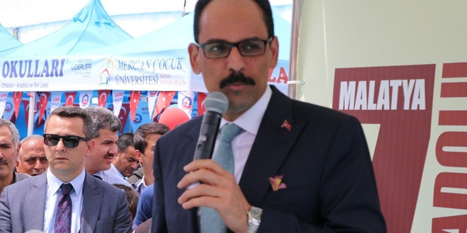 Cumhurbaşkanlığı Sözcüsü Kalın: 