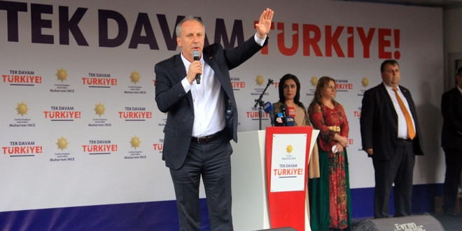 Cumhurbaşkanı Adayı Muharrem İnce: