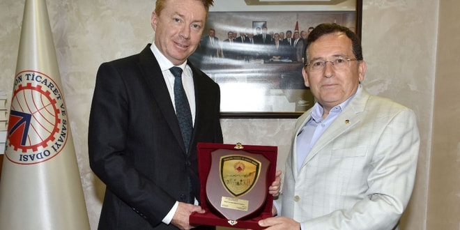 Avustralya’nın Türkiye Büyükelçisi Brown Trabzon’da
