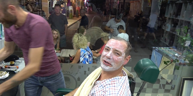 Turistler Türk tıraşını sevdi