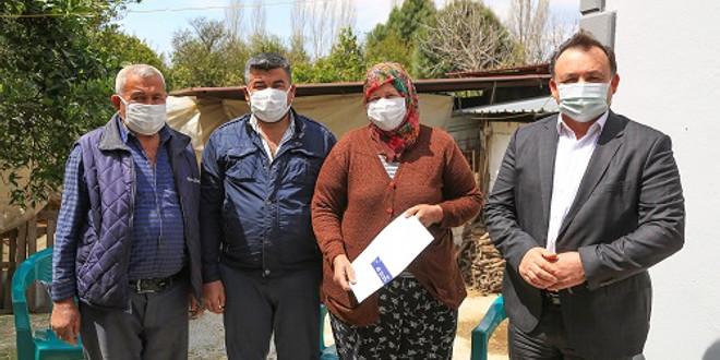 Milas Süt Birliği’nden dayanışma örneği